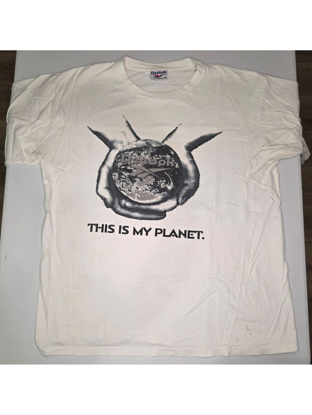 Vintage Reebok "This Is My World" Promo Tee